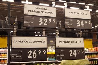 Ceny warzyw szokują! Kilogram papryki w markecie w Lesznie kosztuje nawet 35 złotych