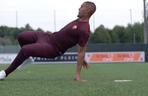 Wojciech Szczęsny i koledzy z AS Roma trenują... breakdance!