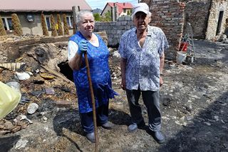 Cios dla pary emerytów. Stracili w pożarze dorobek życia