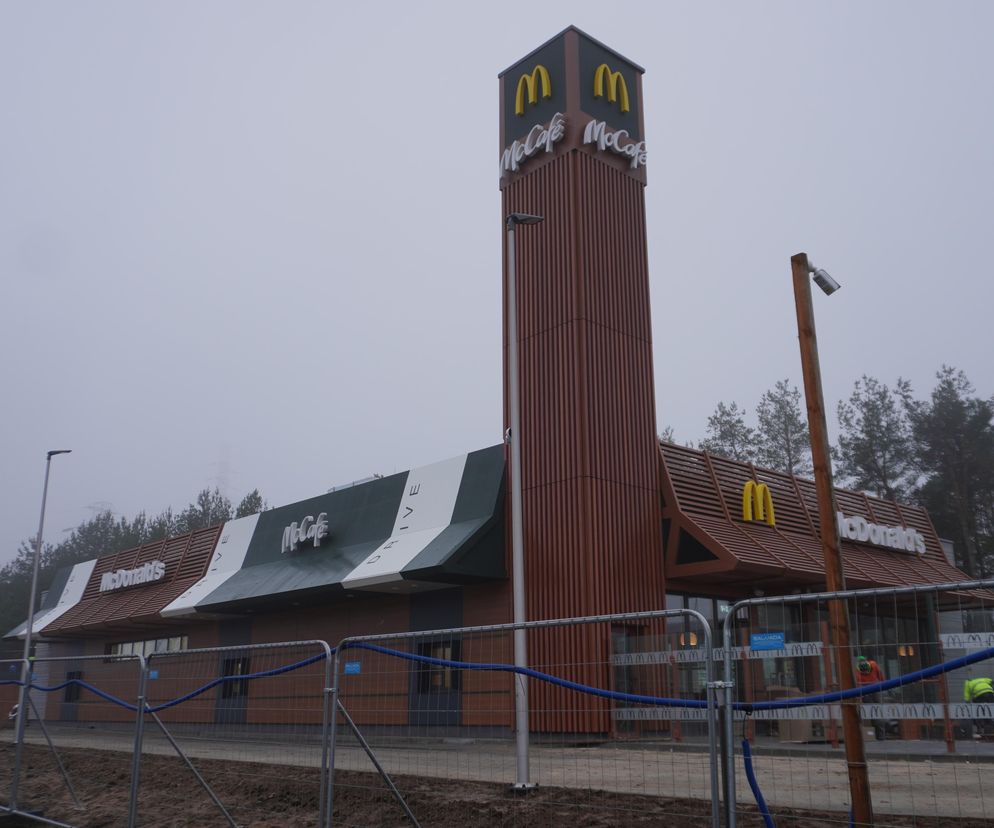 Tak powstaje nowy McDonald's w Białymstoku