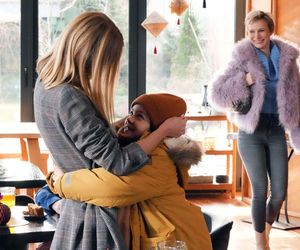 Barwy szczęścia odc. 3211. Sonia (Weronika Nockowska), Dominika (Karolina Chapko), Mateuszek (Filip Kowalewicz