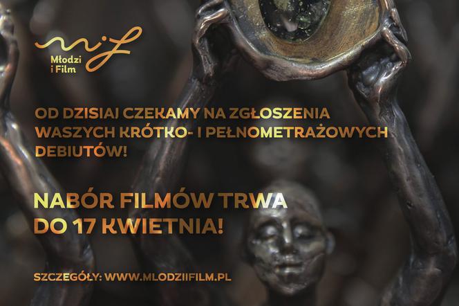 Zgłoszenia na festiwal filmowy Młodzi i Film trwają. Zobacz oficjalny plakat