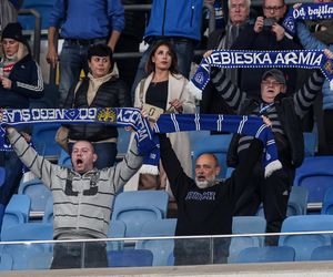 kibice na meczu Ruch Chorzów - Warta Poznań