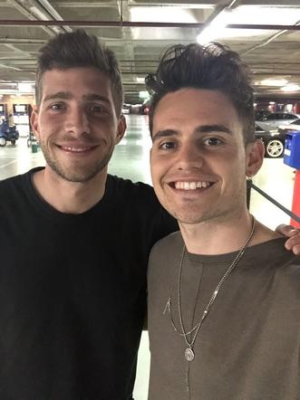 Sergi Roberto i Joan Roman