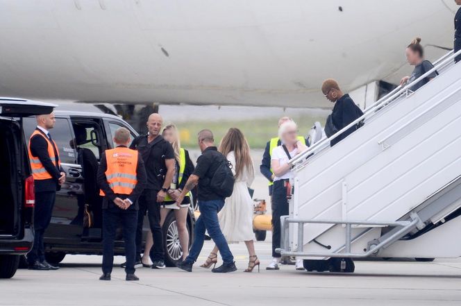 Jennifer Lopez wylądowała w Warszawie