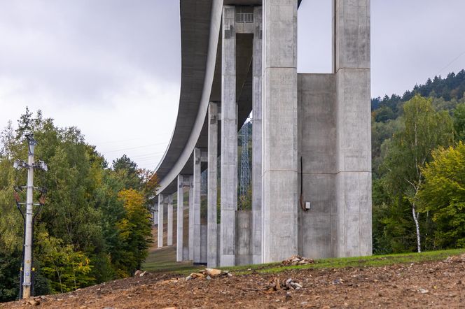 Budowa S1 Przybędza - Milówka, październik 2024