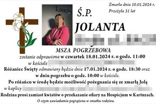 Zazdrosny mąż wpadł do salonu pięknej Joli. Zamordował ją z zimną krwią. Tłumy przyjdą na pogrzeb 31-latki