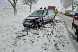 Paraliż drogowy w Łódzkiem. Wypadki na A2 i S8