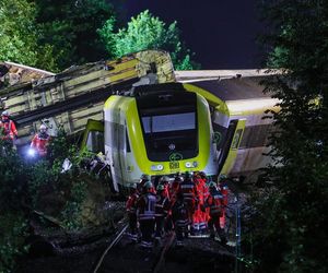 Katastrofa kolejowa w Niemczech! Zabici i wielu rannych. Powodem burze?