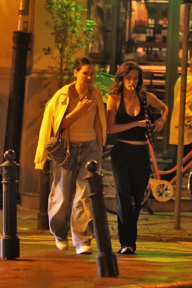 Marina Łuczenko-Szczęsna i Natalia Szroeder imprezują