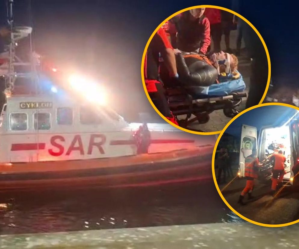 Zabrakło 11 kilometrów do pokonania Bałtyku wpław