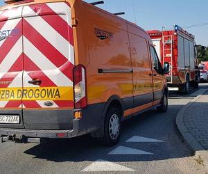 Wypadek w miejscowości Żurawieniec. Potrącenie pieszego przez ciągnik. Mężczyzna nie żyje