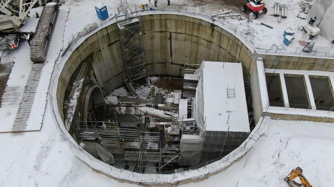 Maszyna do drążenia tunelu w Łodzi