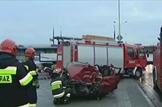 Poranny WYPADEK w Warszawie! Uciekajmy, omijajmy Wisłostradę!