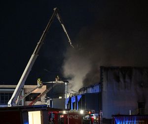 Pożar w przetwórni drobiu na Kaszubach