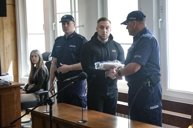 Łukasz Żak w sądzie (17.06.2025)