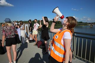 Ekolodzy demonstrowali na mostach