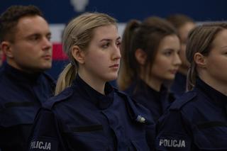 Nowi policjanci w KMP w Białymstoku. Uroczyste ślubowanie