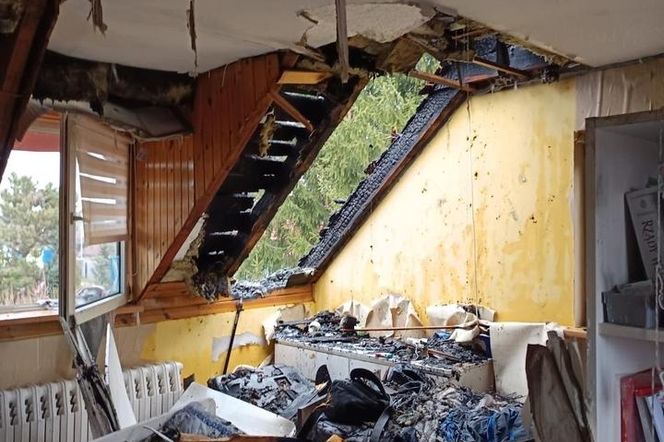 Pożar zabrał im wszystko. Dramat matki i trójki dzieci: Nasz azyl przestał istnieć…