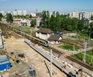 Postęp prac na węźle katowickim 
