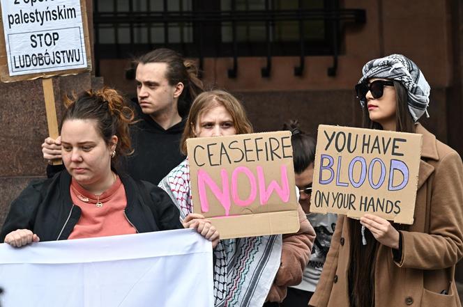 Protest w Warszawie 