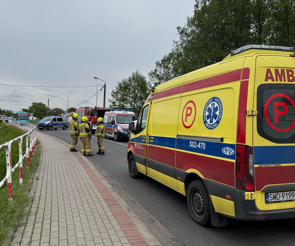 Wypadek w Wodzisławiu