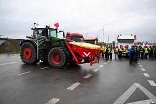 Protest rolników w Medyce