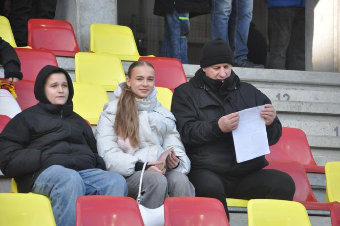 Korona Kielce - Motor Lublin. Kibice na Exbud Arenie