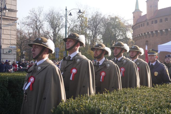 Obchody Święta Niepodległości w Krakowie 11.11.2024 r.