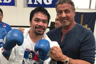 Sylvester Stallone: Manny Pacquiao jest lepszy niż Rocky Balboa