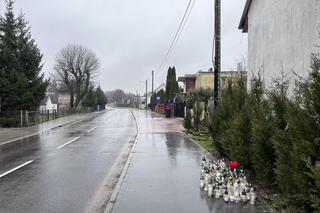 Znicze na miejscu tragicznego potrącenia 10-latka w Wawrowie pod Gorzowem