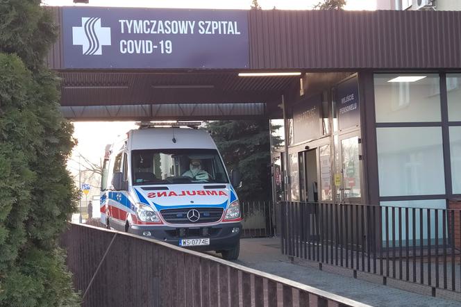 Szpital Tymczasowy w Siedlcach nadal jest w dwóch trzecich wypełniony pacjentami covidowymi, ich liczba nie maleje