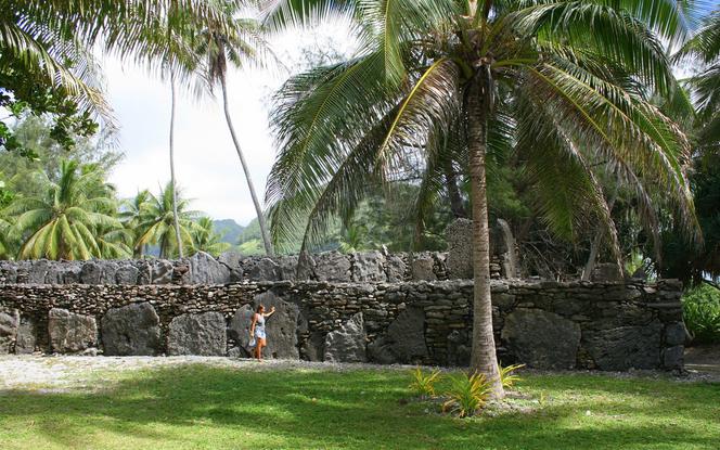 Kamienne Marae Manunu na Huahine 2