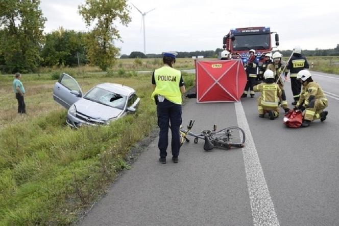 Wypadek w Dębach Wolskich. Nie żyje rowerzystka