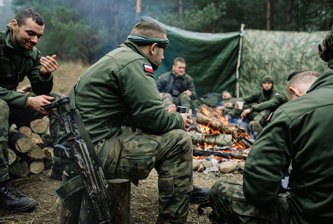 Żołnierze bronią naszej granicy. Wśród nich są świętokrzyscy terytorialsi