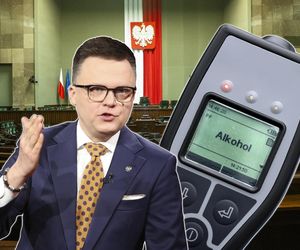 Alkomat w Sejmie! Hołownia  zapowiada badanie posłów