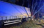 Tragiczny wypadek w pobliżu przejścia granicznego. Kierowca z Ukrainy zginął na miejscu