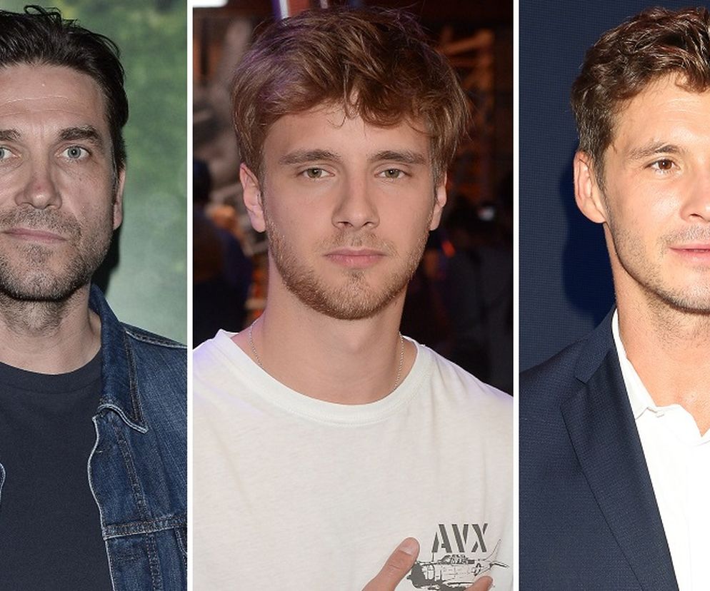 Marcin Dorociński, Maciej Musiał, Mikołaj Roznerski