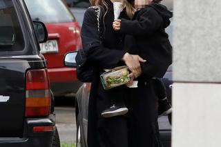 Ida Nowakowska z synkiem