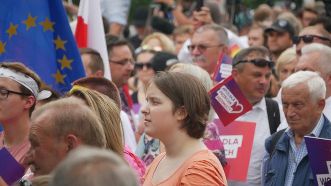 Protest przeciw przemocy w Białymstoku