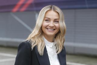 Małgorzata Socha jak uczennica na ramówce Polsatu