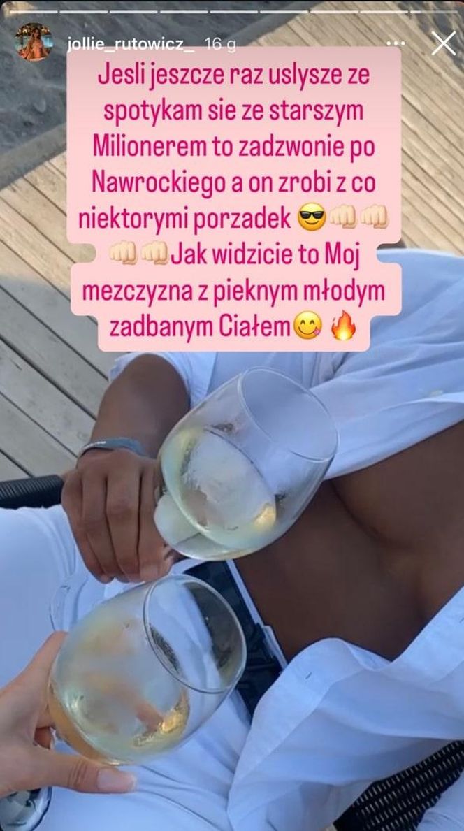 Jola Rutowicz po metamorfozie prezentuje partnera. Wspomniała też o Nawrockim