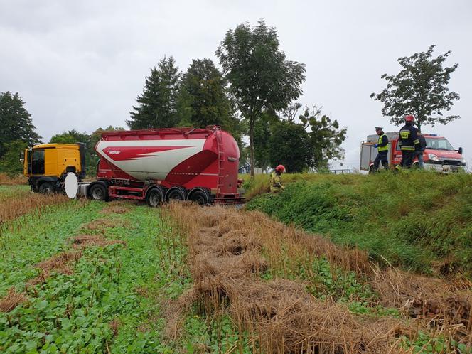 Groźnie wyglądający wypadek pod Braniewiem