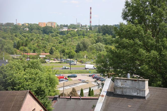 Taras widokowy na placu im. Jerzego Giedroycia w Lublinie