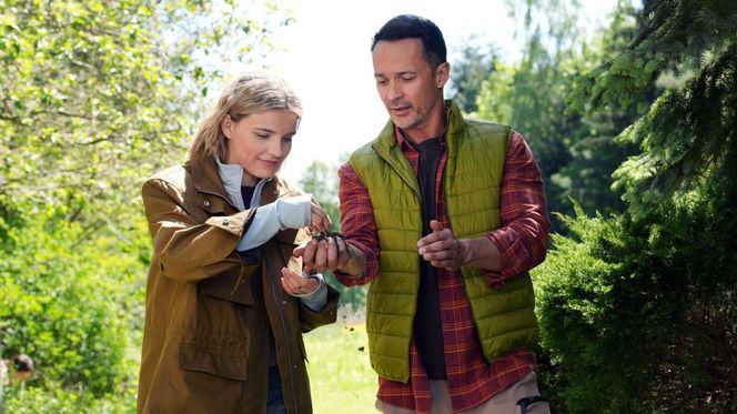 Barwy szczęścia odc. 3253. Janka (Oliwia Drożdżyk), Mariusz (Rafał Cieszyński)