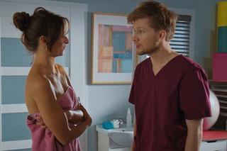 M jak miłość odc. 1706. pacjentka Klaudia (Angelika Smyrgała), Łukasz (Jakub Józefowicz) 