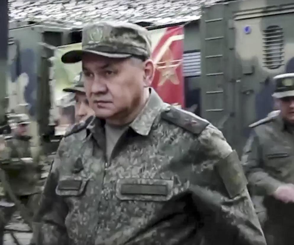 Siergiej Szojgu wydał okrutny rozkaz. Człowiek Putina boi się porażki?