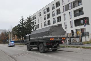 Zielonka. Akcja usuwania bomby.