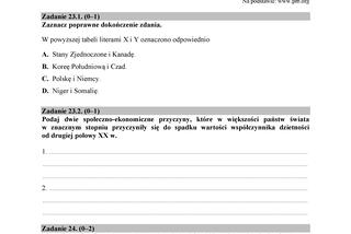 Matura 2018 - Geografia poziom rozszerzony. Arkusze egzaminacyjne