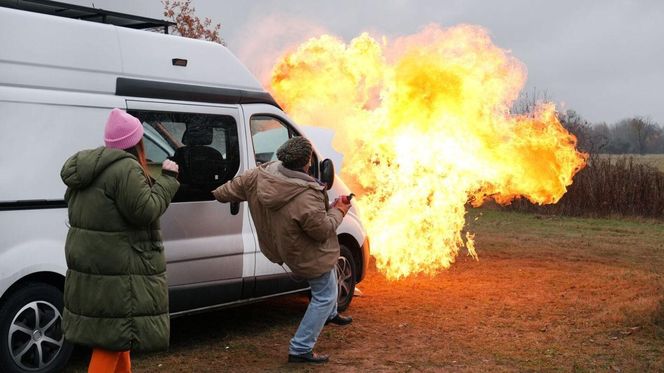 Barwy szczęścia odc. 3169. Agata (Natalia Zambrzycka), Ignacy (Olaf Staszkiewicz) 